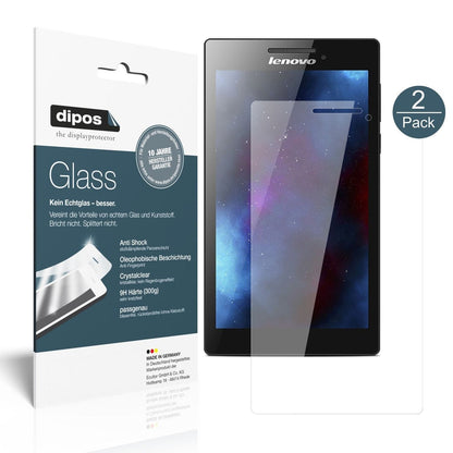 2x 9H Schutzfolie für Lenovo Tab 2 A7-10 Panzerfol (2)