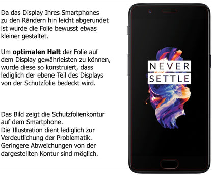 2x 9H Schutzfolie für OnePlus 5 Panzerfolie (9)