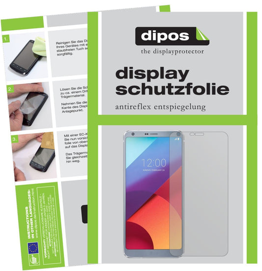 2x Schutzfolie matt für LG G6 Plus Display-Schutzf (1)