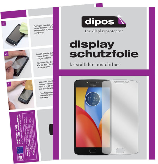 2x Schutzfolie klar für Lenovo Moto E4 Plus Displa (1)