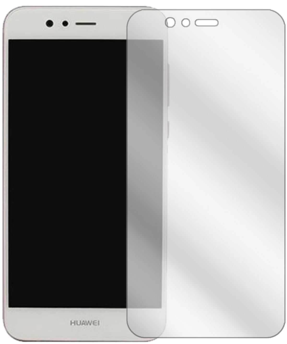 2x Schutzfolie klar für Huawei Nova 2 Plus Display (2)