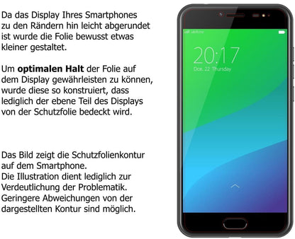 Blickschutzfolie für Ulefone Gemini Pro matt Schut (5)