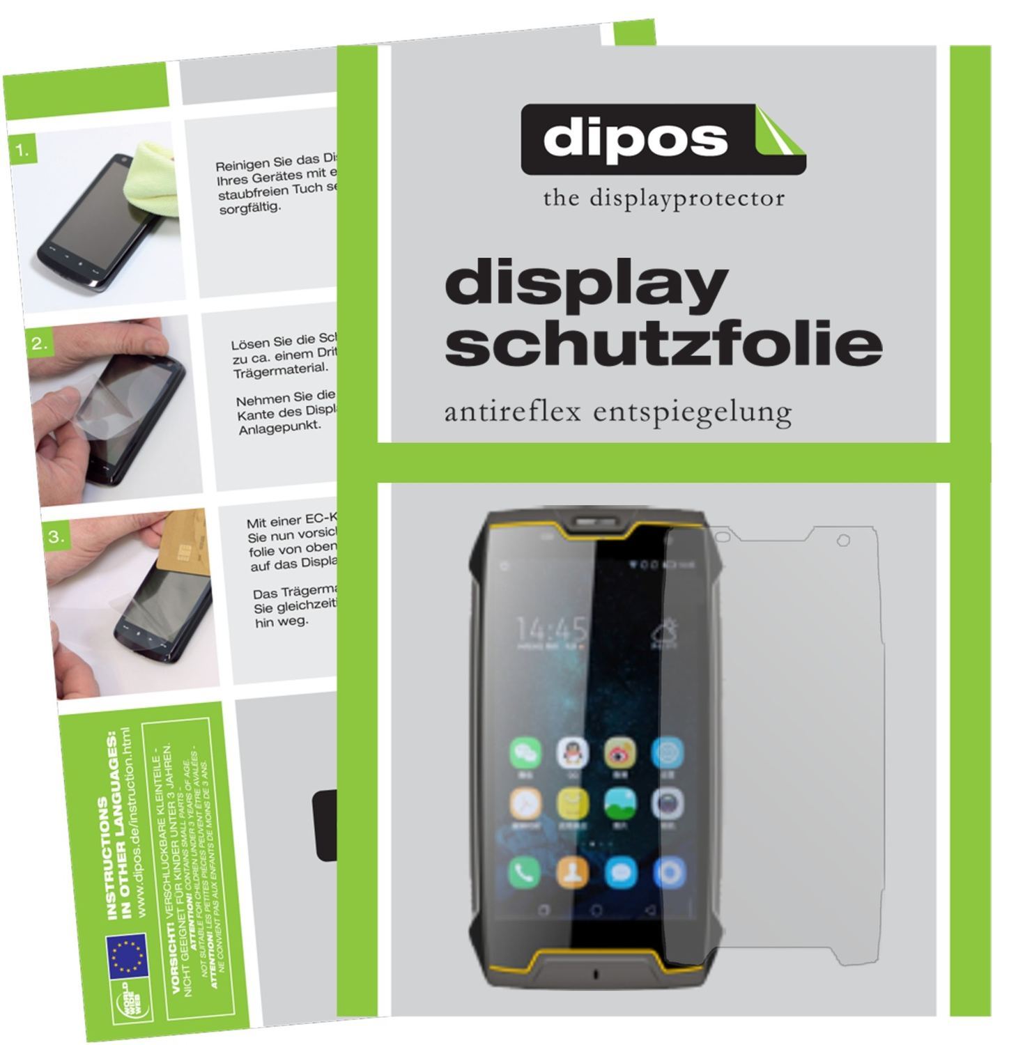 2x Schutzfolie matt für Hafury Safari Display-Schu (1)