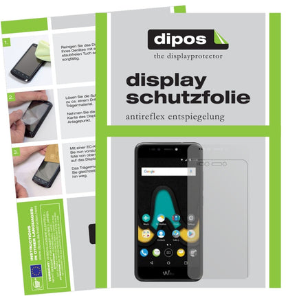 2x Schutzfolie matt für Wiko Upulse Lite Display-S (1)