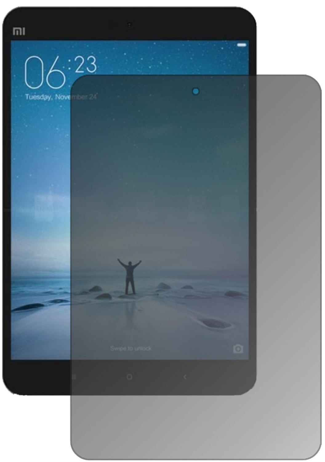 Blickschutzfolie für Xiaomi Mi Pad 3 matt Schutzfo (2)