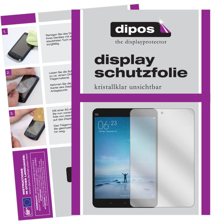 2x Schutzfolie klar für Xiaomi Mi Pad 3 Display-Sc (1)