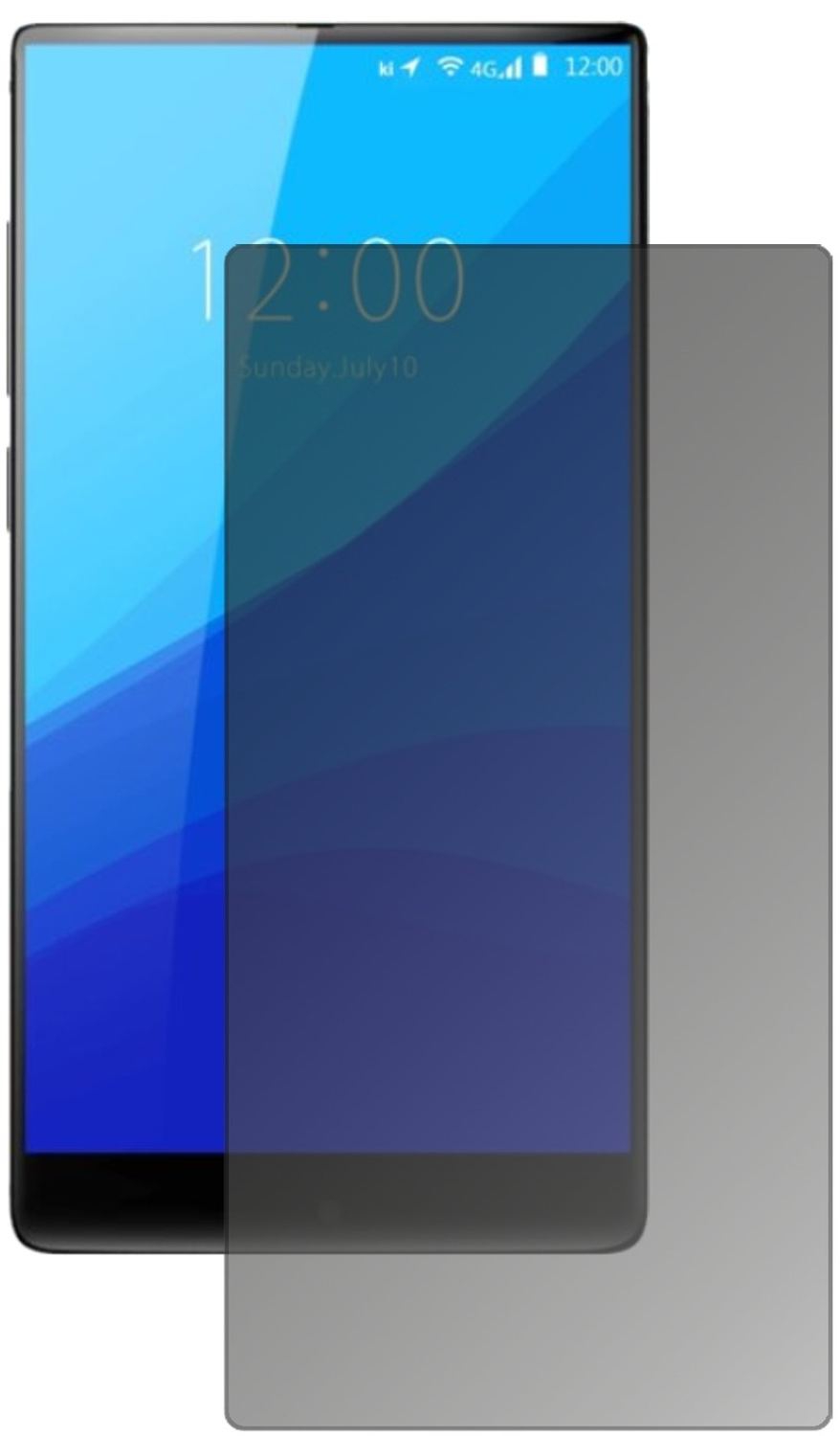 Blickschutzfolie für Umidigi Crystal matt Schutzfo (2)