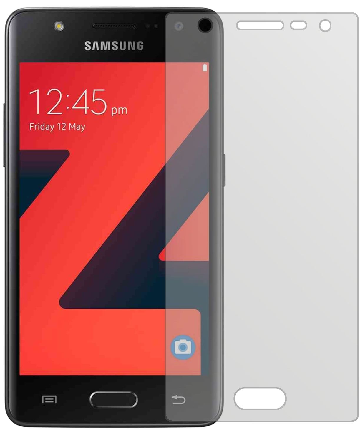 6x Schutzfolie matt für Samsung Z4 Display-Schutzf (2)