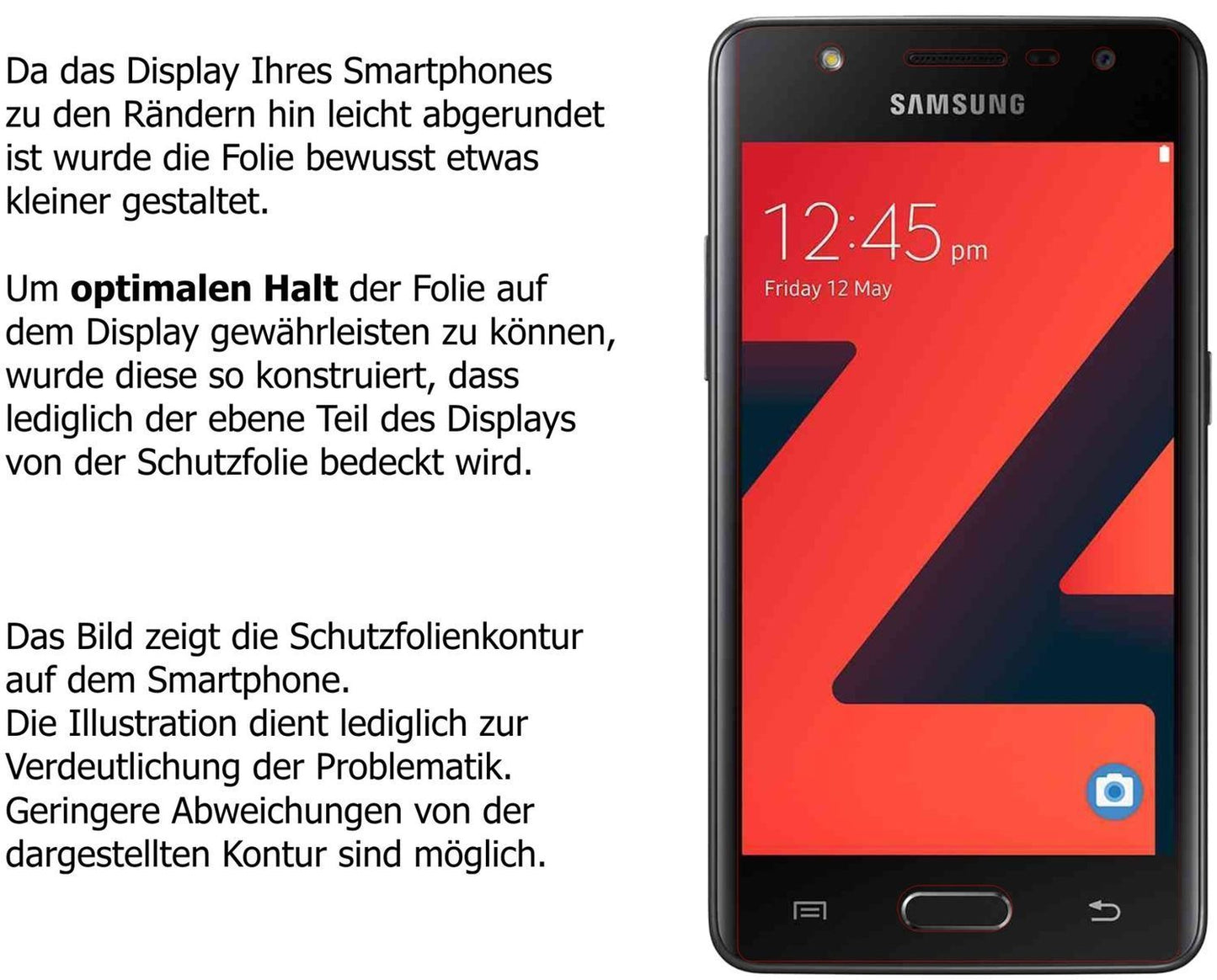 6x Schutzfolie matt für Samsung Z4 Display-Schutzf (6)