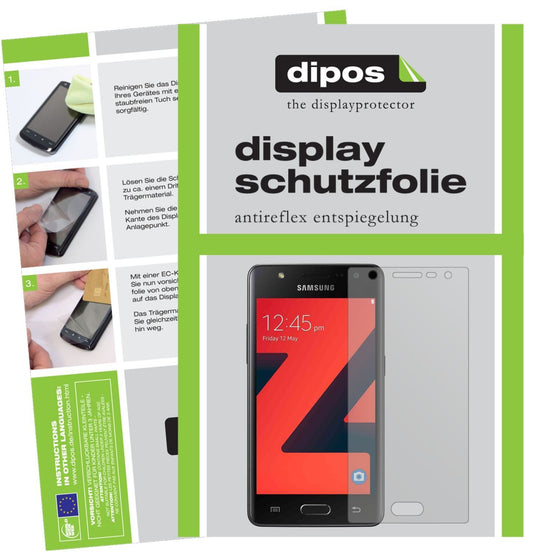 2x Schutzfolie matt für Samsung Z4 Display-Schutzf (1)