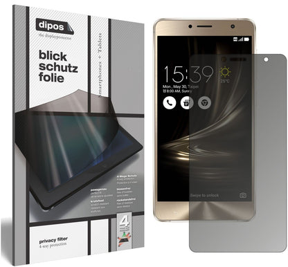 Blickschutzfolie für Asus Zenfone 3 Deluxe ZS550KL (1)