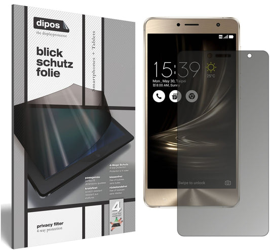 Blickschutzfolie für Asus Zenfone 3 Deluxe ZS550KL (1)