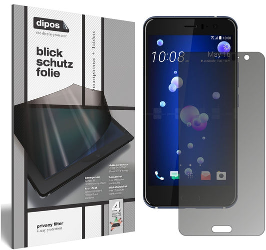 Blickschutzfolie für HTC U11 matt Schutzfolie Priv (1)