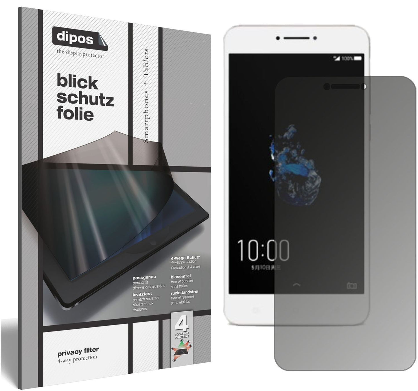 Blickschutzfolie für Coolpad Cool Play 6 matt Schu (1)