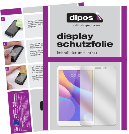 2x Schutzfolie klar für Huawei MediaPad T3 10 Disp (1)