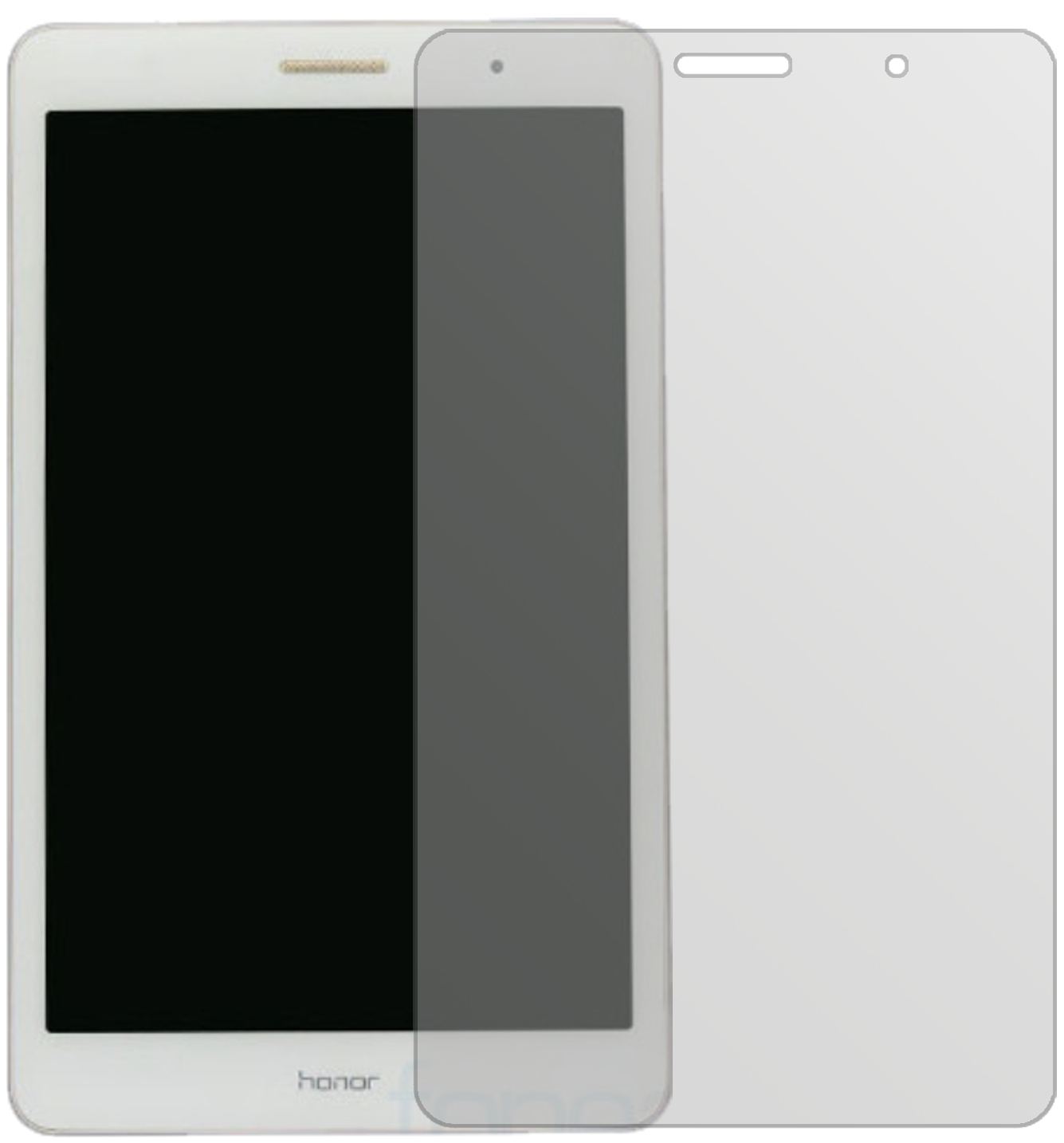 2x Schutzfolie matt für Huawei MediaPad T3 7.0 Dis (2)