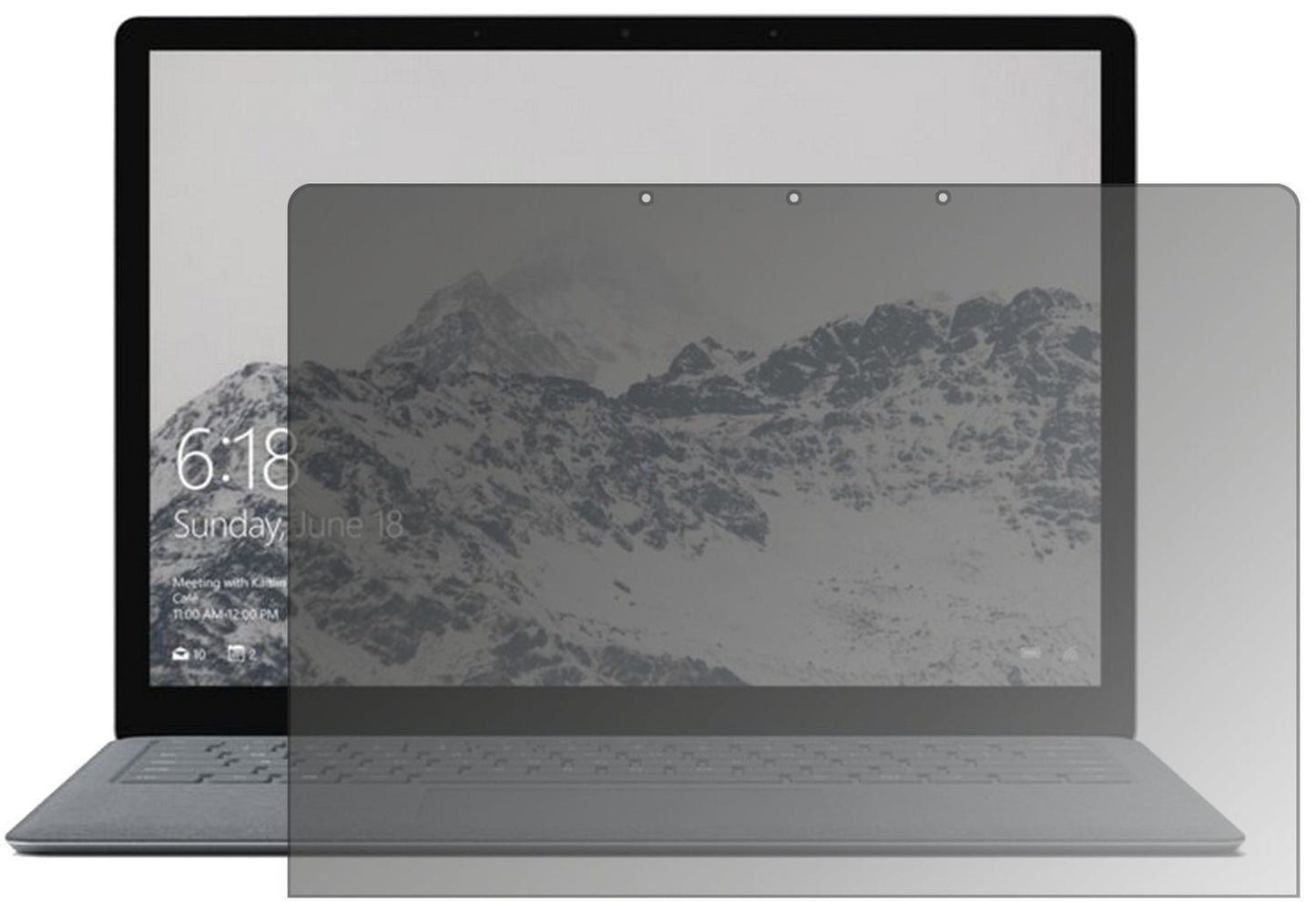Blickschutzfolie für Microsoft Surface Laptop matt (1)