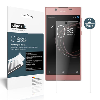 2x 9H Schutzfolie matt für Sony Xperia L1 Panzerfo (1)