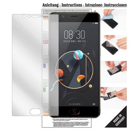6x Schutzfolie klar für ZTE Nubia M2 Lite Display- (1)
