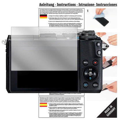 6x Schutzfolie klar für Canon EOS M6 Display-Schut (1)
