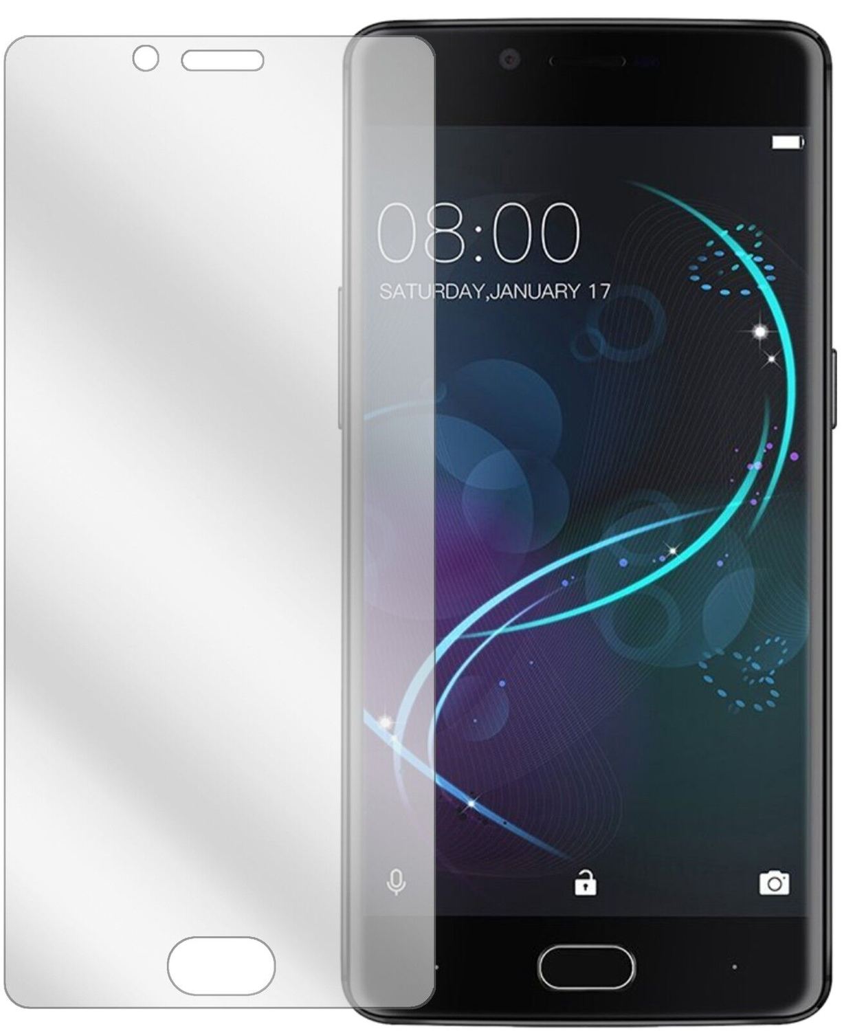 6x Schutzfolie klar für Doogee Shoot 1 Display-Sch (2)
