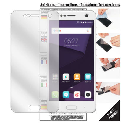 6x Schutzfolie klar für ZTE Blade V8 Display-Schut (1)