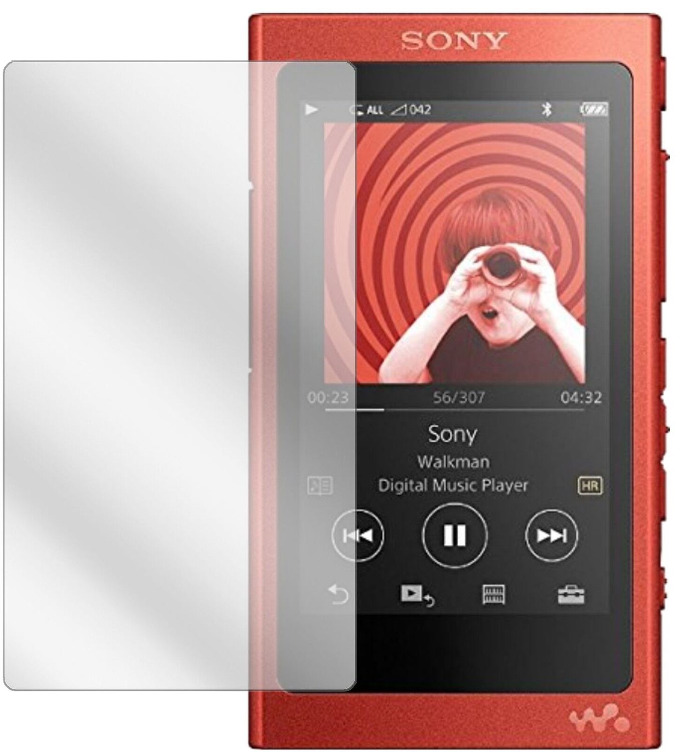 6x Schutzfolie klar für Sony Walkman NW-A35HN Disp (2)