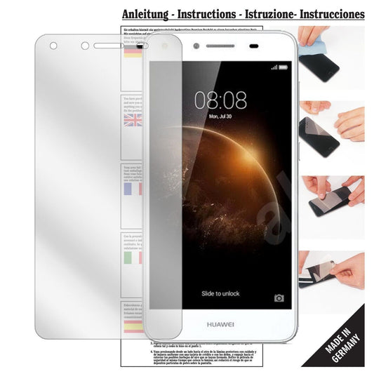 6x Schutzfolie klar für Huawei Y6 II Compact Displ (1)