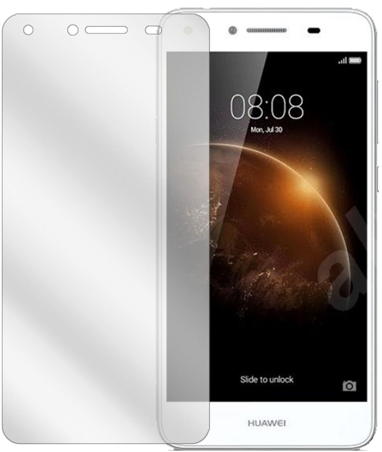 6x Schutzfolie klar für Huawei Y6 II Compact Displ (2)