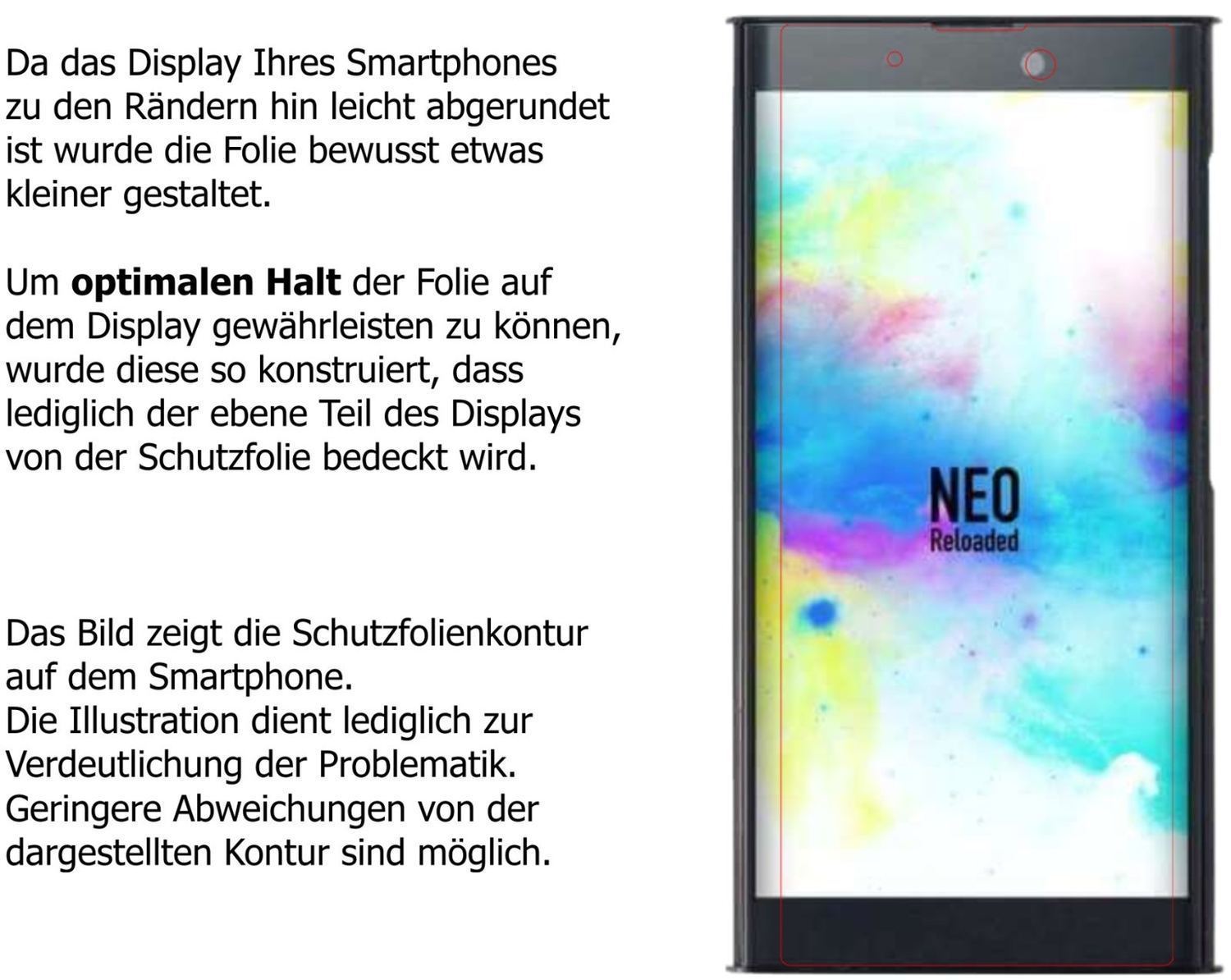 2x 9H Schutzfolie matt für NuAns Neo Reloaded Panz (9)