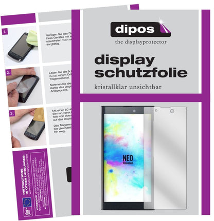 2x Schutzfolie klar für NuAns Neo Reloaded Display (1)