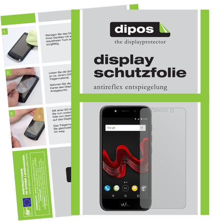 2x Schutzfolie matt für Wiko Wim Lite Display-Schu (1)