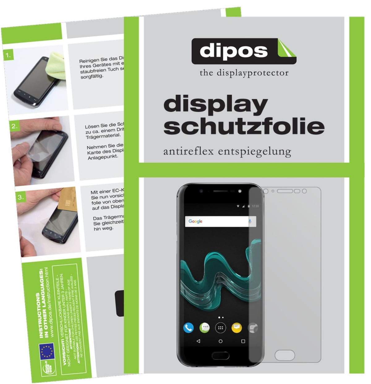 6x Schutzfolie matt für Wiko Wim Display-Schutzfol (1)