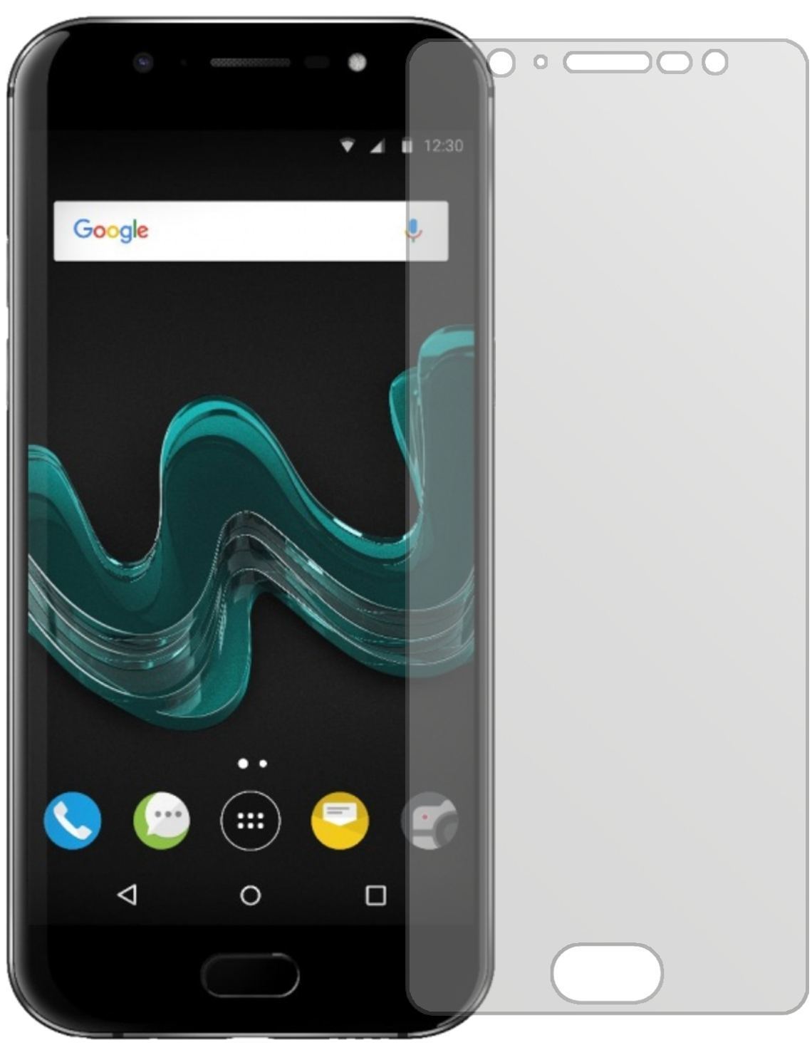 6x Schutzfolie matt für Wiko Wim Display-Schutzfol (2)