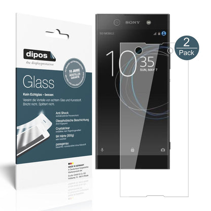 2x 9H Schutzfolie für Sony Xperia XA1 Ultra Panzer (1)