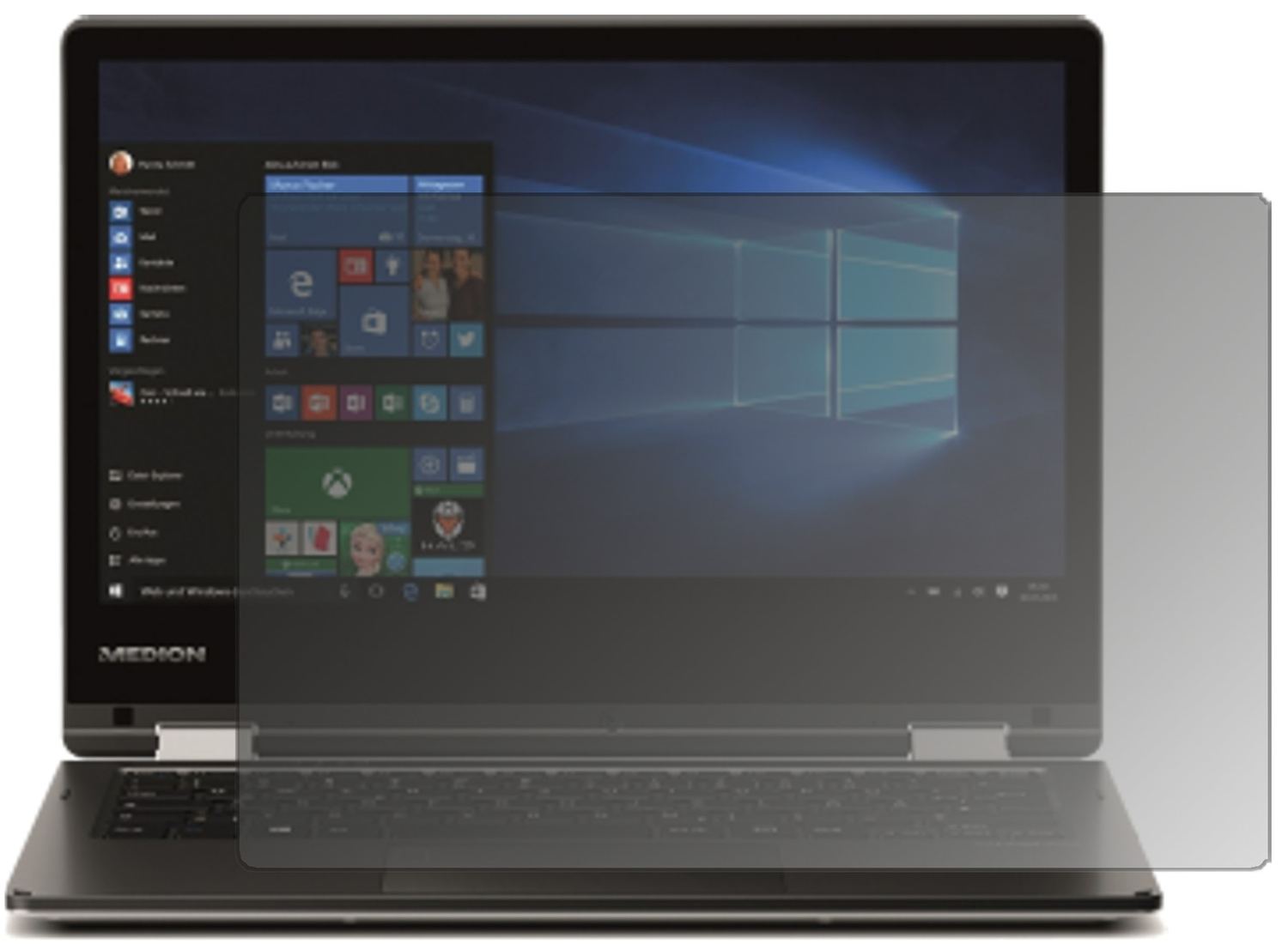 Blickschutzfolie für Medion Akoya E2228T matt Schu (1)