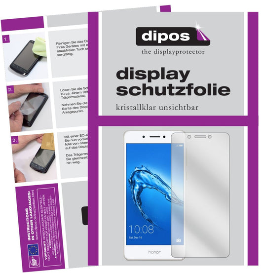 2x Schutzfolie klar für Huawei Honor 6C Display-Sc (1)