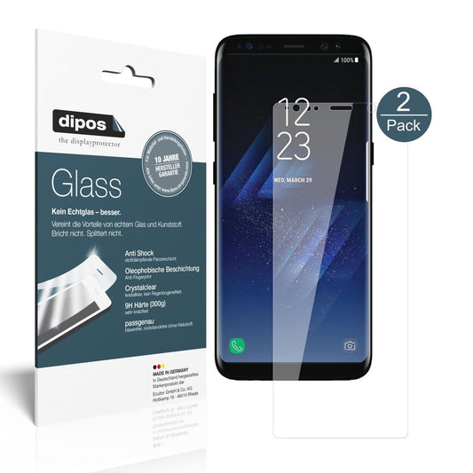 2x 9H Schutzfolie für Samsung Galaxy S8 Plus Panze (1)