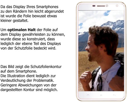 6x Schutzfolie matt für Hafury Umax Display-Schutz (6)