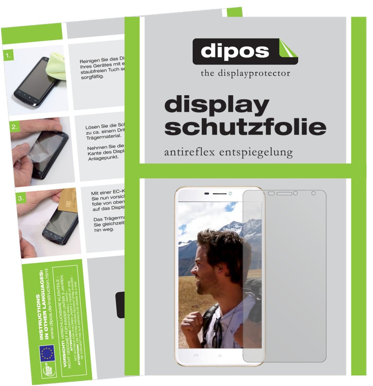 2x Schutzfolie matt für Hafury Umax Display-Schutz (1)