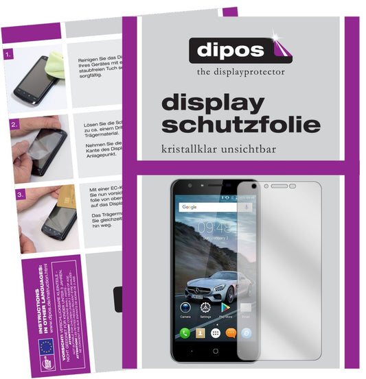 2x Schutzfolie klar für Doogee Y6C Display-Schutzf (1)