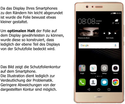 6x Schutzfolie matt für Huawei P9 Lite 2017 Displa (6)