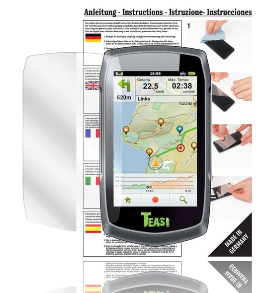 6x Schutzfolie klar für Teasi One A-Rival Display- (1)