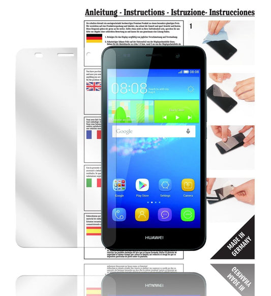 6x Schutzfolie klar für Y6 Huawei Display-Schutzfo (1)