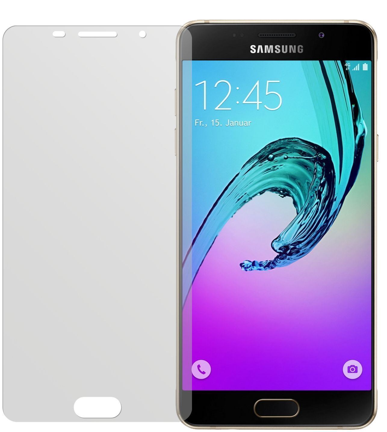 6x Schutzfolie matt für Galaxy A5 (2016) Samsung D (2)