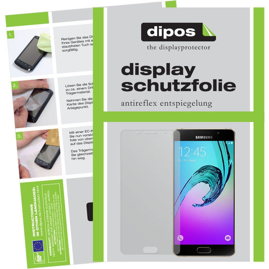 2x Schutzfolie matt für Galaxy A5 (2016) Samsung D (1)
