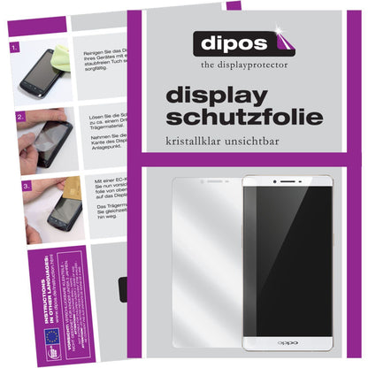 6x Schutzfolie klar für R7s Oppo Display-Schutzfol (1)