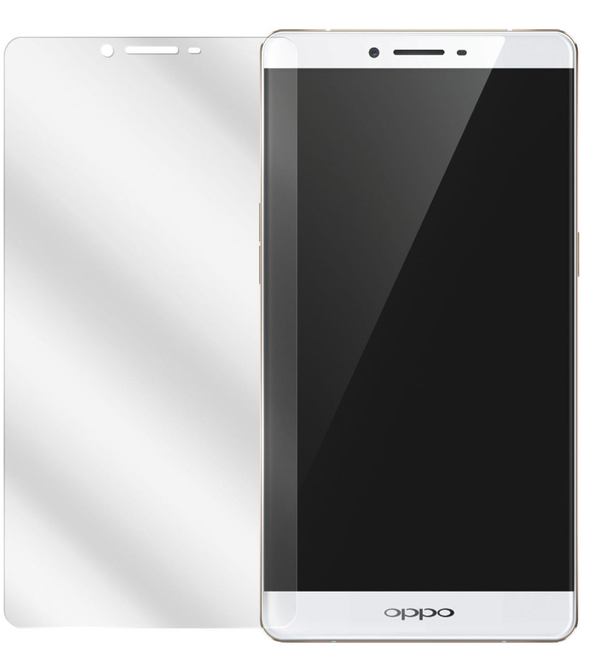 6x Schutzfolie klar für R7s Oppo Display-Schutzfol (2)