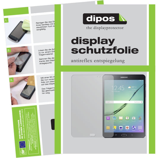 2x Schutzfolie matt für Galaxy Tab S2 8.0 WiFi Sam (1)