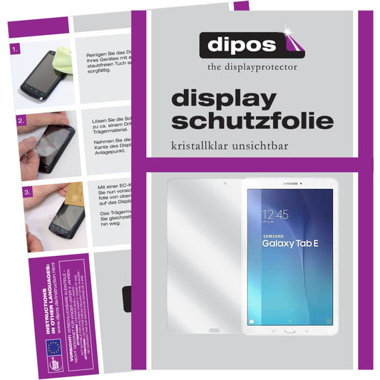 2x Schutzfolie klar für Galaxy Tab E 9.6 Samsung D (1)